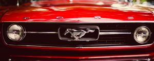 Preview wallpaper ford mustang, redder, auto