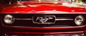 Preview wallpaper ford mustang, redder, auto