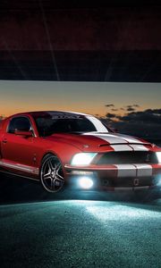 Preview wallpaper ford mustang, shelby, gt500
