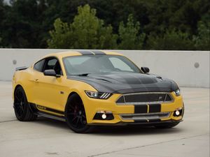 Preview wallpaper ford mustang, shelby, gt, side view