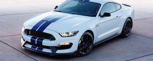 Preview wallpaper ford mustang, shelby, sports car