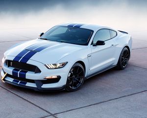 Preview wallpaper ford mustang, shelby, sports car