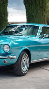 Preview wallpaper ford, mustang, side view