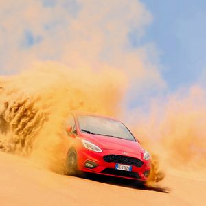 Preview wallpaper ford, sand, drift, desert
