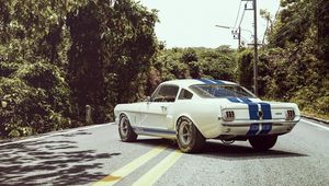 Preview wallpaper ford, shelby, gt350r, muscle