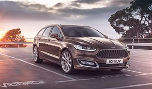 Preview wallpaper ford, vignale, mondeo, turnier, side view