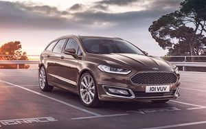 Preview wallpaper ford, vignale, mondeo, turnier, side view
