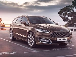 Preview wallpaper ford, vignale, mondeo, turnier, side view