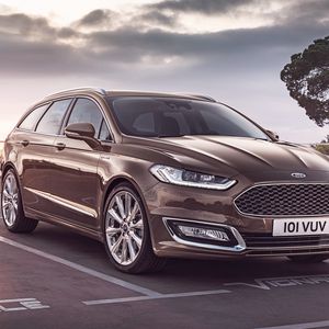 Preview wallpaper ford, vignale, mondeo, turnier, side view