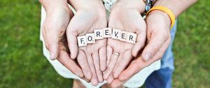 Preview wallpaper forever, hands, love, romance