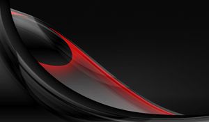 Preview wallpaper form, ball, black, red