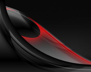 Preview wallpaper form, ball, black, red