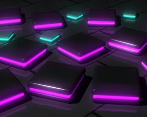 Preview wallpaper form, lilac, surface, neon