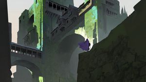 Preview wallpaper fortress, building, silhouette, art