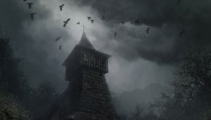 Preview wallpaper fortress, fantasy, landscape, art