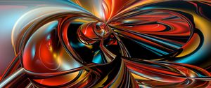 Preview wallpaper fractal, 3d, colorful, abstraction