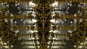 Preview wallpaper fractal, 3d, tangled, construction, volume