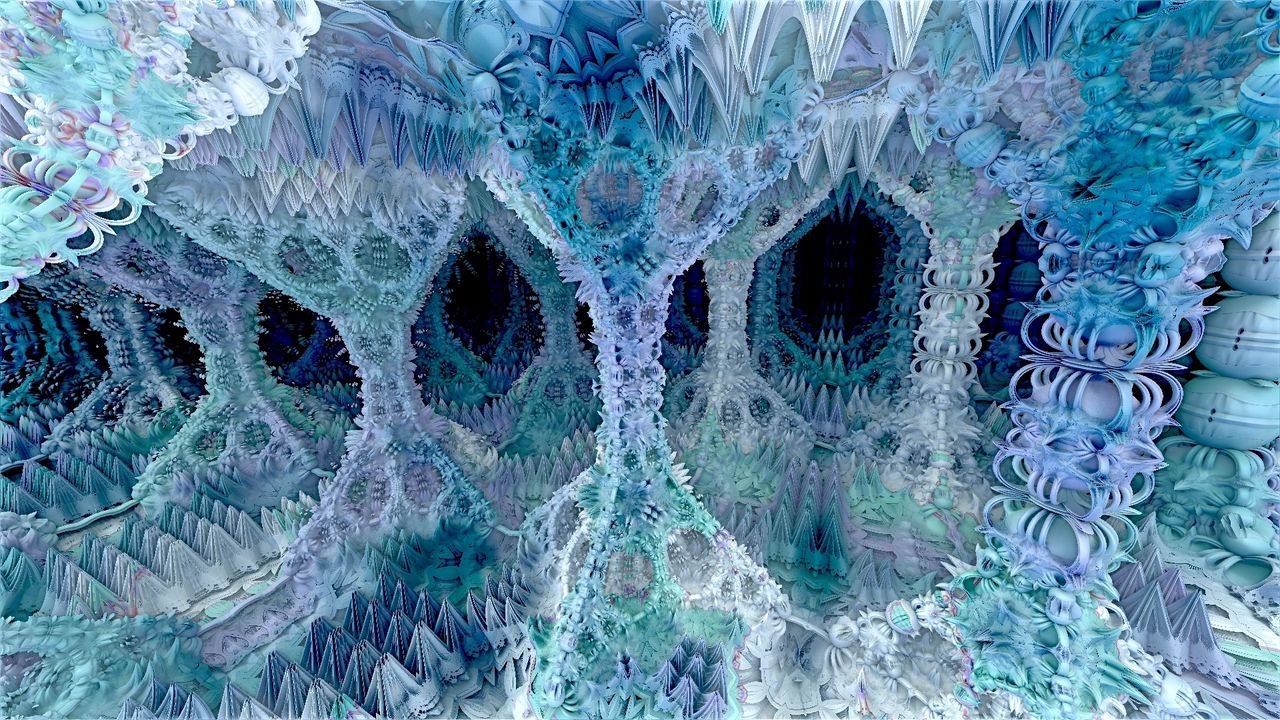 Wallpaper fractal, abstract, patterns
