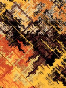 Preview wallpaper fractal, abstraction, colorful, pattern, lines