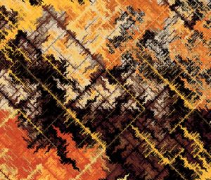 Preview wallpaper fractal, abstraction, colorful, pattern, lines