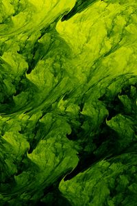 Preview wallpaper fractal, abstraction, green, shades, structure