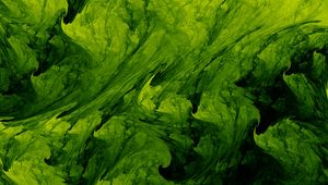 Preview wallpaper fractal, abstraction, green, shades, structure