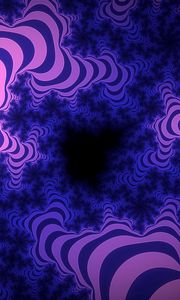 Preview wallpaper fractal, abstraction, optical illusion, wavy, striped