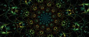 Preview wallpaper fractal, abstraction, pattern, motley, kaleidoscope