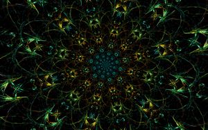 Preview wallpaper fractal, abstraction, pattern, motley, kaleidoscope