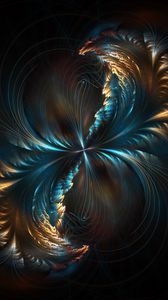 Preview wallpaper fractal, abstraction, pattern, symmetry, lines