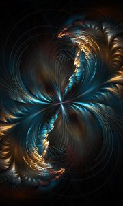 Preview wallpaper fractal, abstraction, pattern, symmetry, lines