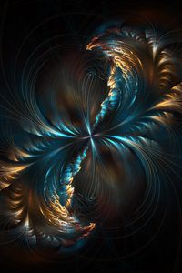 Preview wallpaper fractal, abstraction, pattern, symmetry, lines