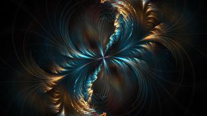 Preview wallpaper fractal, abstraction, pattern, symmetry, lines