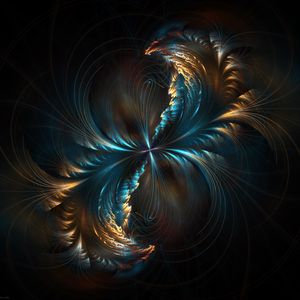 Preview wallpaper fractal, abstraction, pattern, symmetry, lines