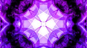 Preview wallpaper fractal, abstraction, pattern, purple