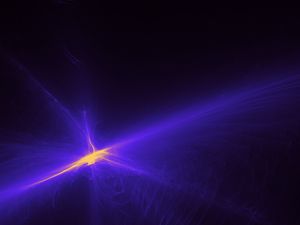 Preview wallpaper fractal, abstraction, rays, purple