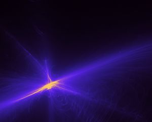 Preview wallpaper fractal, abstraction, rays, purple