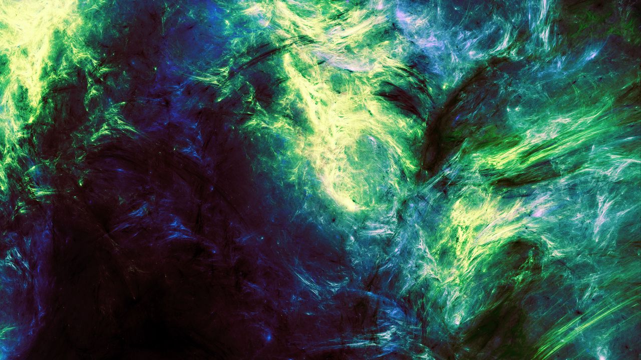 Wallpaper fractal, abstraction, spots, blur