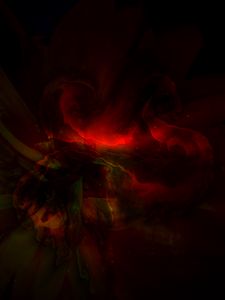 Preview wallpaper fractal, abstraction, waves, glow, red, dark