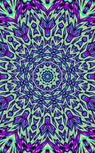 Preview wallpaper fractal, background, shapes, bright