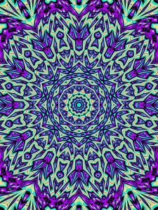 Preview wallpaper fractal, background, shapes, bright