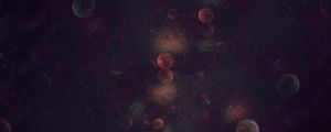 Preview wallpaper fractal, balls, circles, space, forms