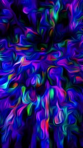 Preview wallpaper fractal, blur, colorful, abstraction