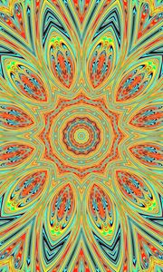 Preview wallpaper fractal, bright, abstraction, kaleidoscope
