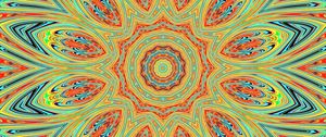 Preview wallpaper fractal, bright, abstraction, kaleidoscope