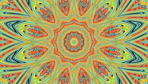 Preview wallpaper fractal, bright, abstraction, kaleidoscope