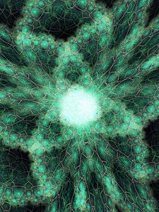 Preview wallpaper fractal, circle, glow, pattern, abstraction