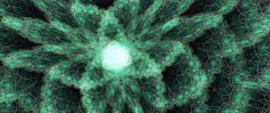 Preview wallpaper fractal, circle, glow, pattern, abstraction