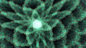 Preview wallpaper fractal, circle, glow, pattern, abstraction