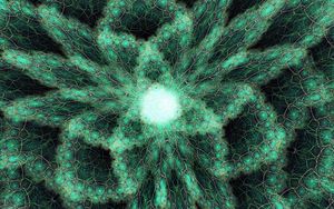 Preview wallpaper fractal, circle, glow, pattern, abstraction